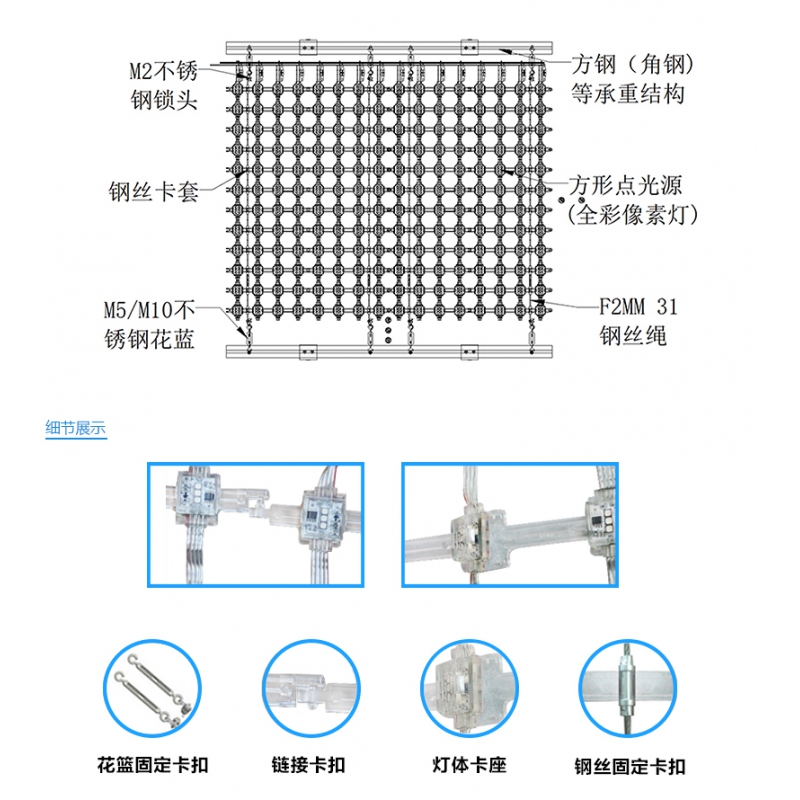P62.5全彩網(wǎng)格屏，網(wǎng)格軟屏，戶(hù)外LED網(wǎng)格屏